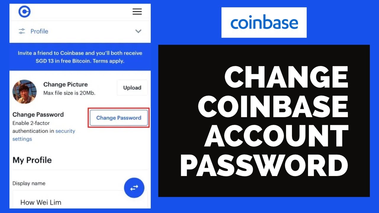 How To Change Your Password On Coinbase - IsItCrypto