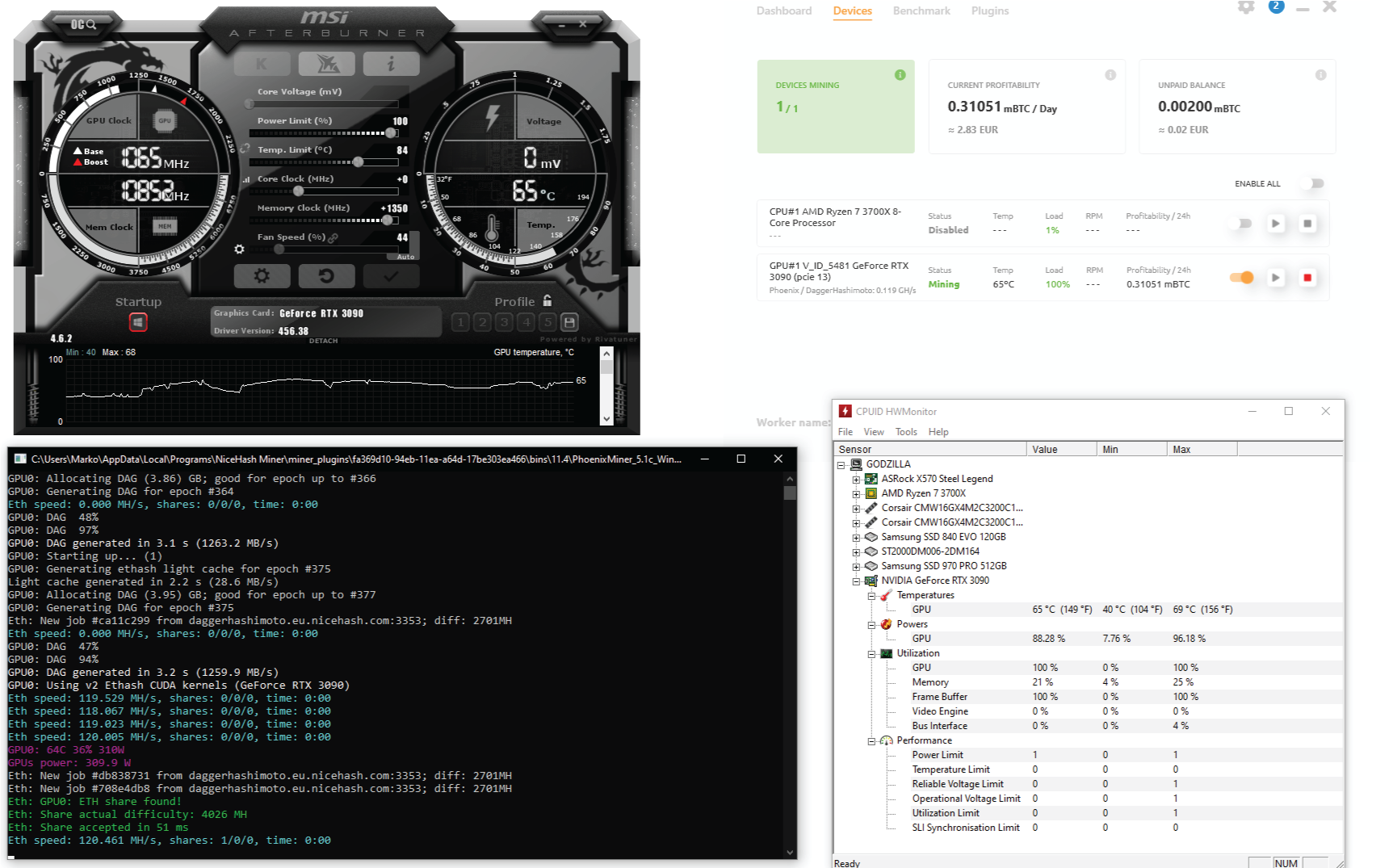 Mining with NVIDIA RTX Super - coinlog.fun