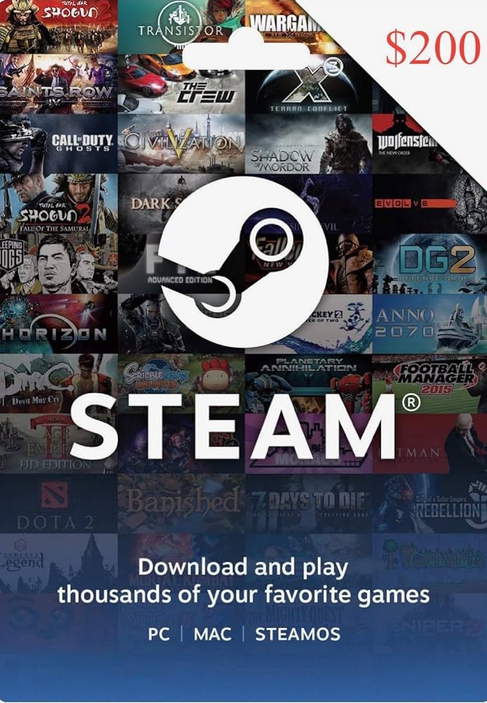 How to Purchase Steam Games with an Amazon Gift Card