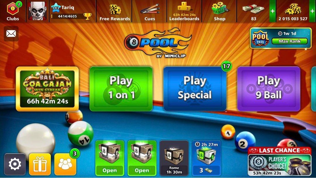 ‎8 Ball Pool™ on the App Store | Pool balls, Ipod touch, Pool coins