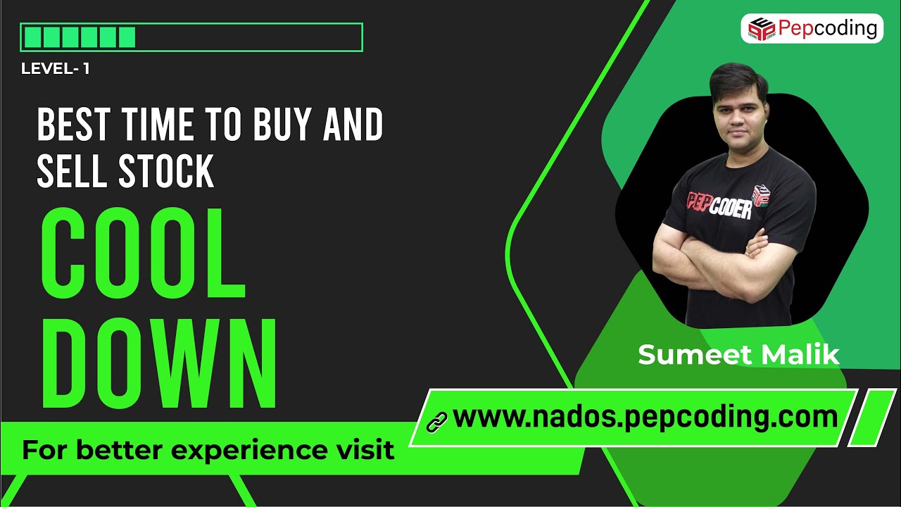 Buy Stock with Cooldown | Practice | GeeksforGeeks