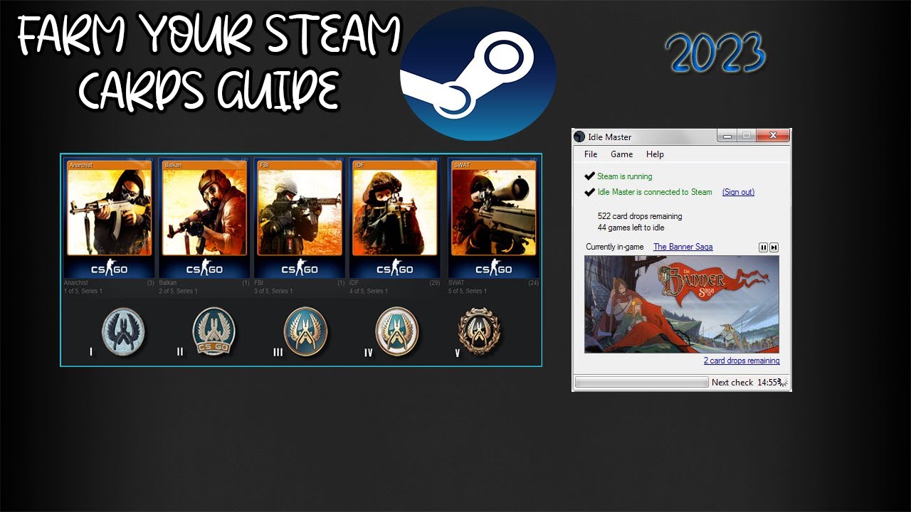 How to farm steam cards as fast as possible ? :: Steam Discussions