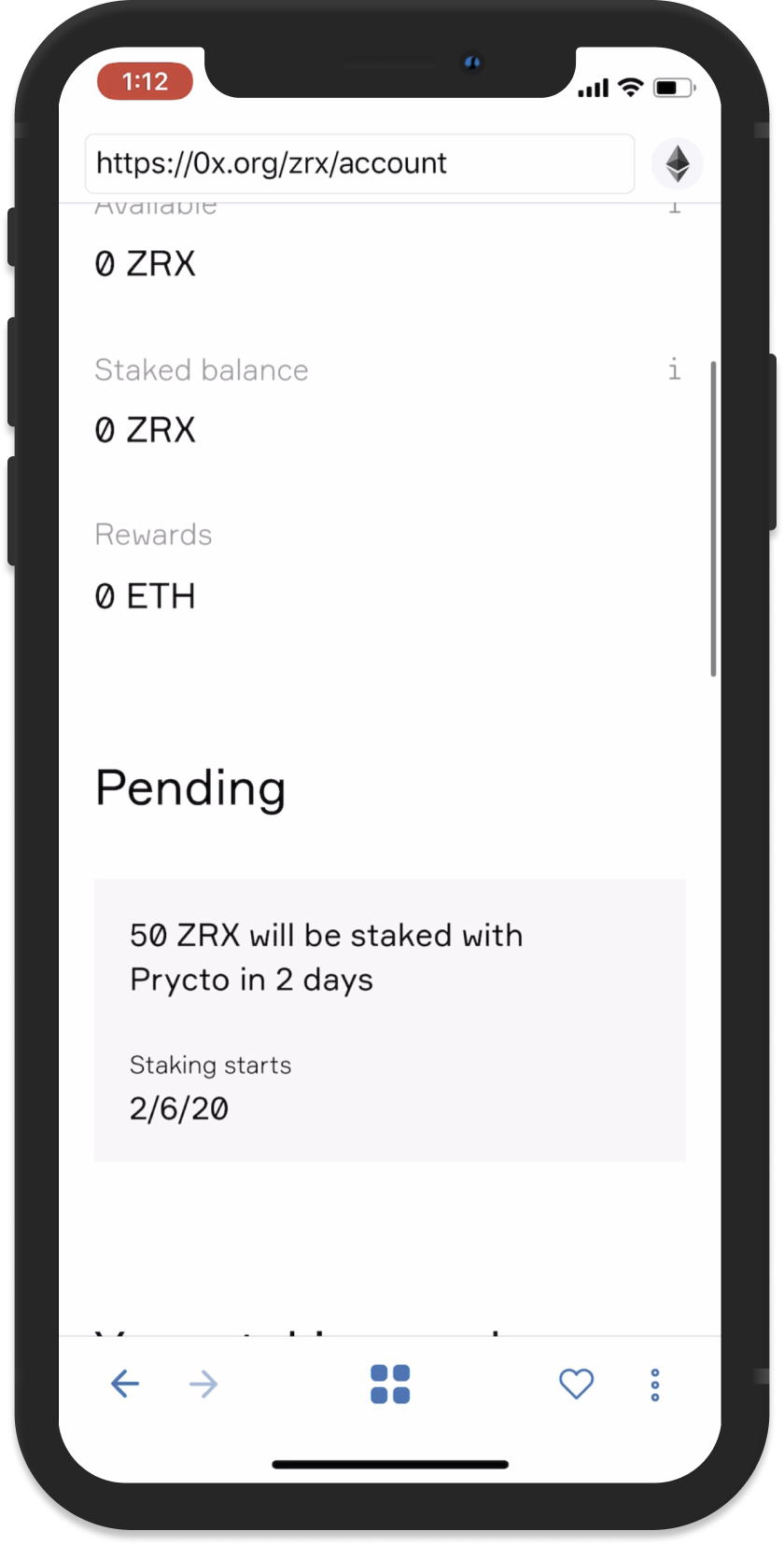 0x (ZRX) Staking at 10% - coinlog.fun