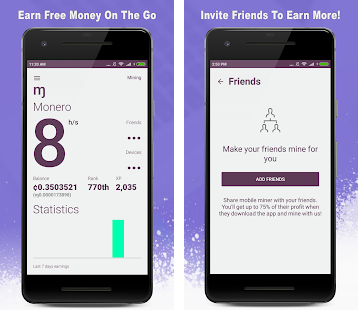 Mobile Miner - Cryptocurrency for Android - Download the APK from Uptodown