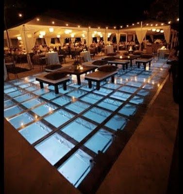 20 Pool dance floors ideas | pool dance, pool wedding, pool cover