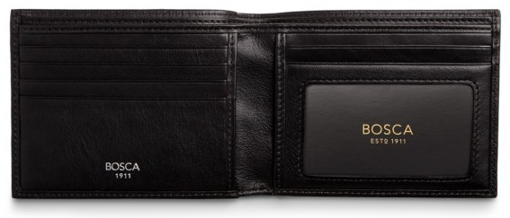 Bosca Nappa Vitello Executive I.D. Wallet - Bosca Wallets