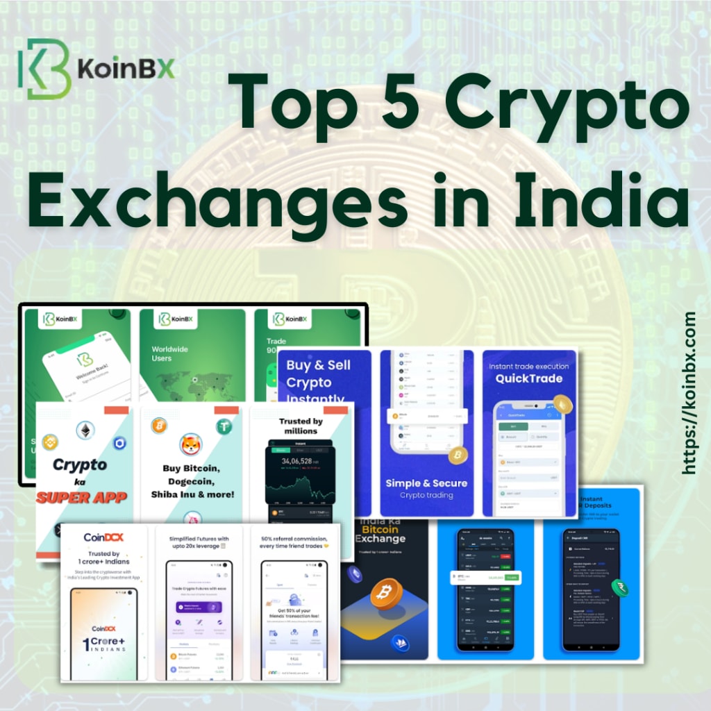 Top 5 Crypto Exchanges in India | BULB