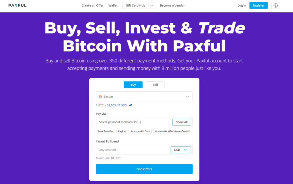 ‎Paxful | Bitcoin Wallet on the App Store