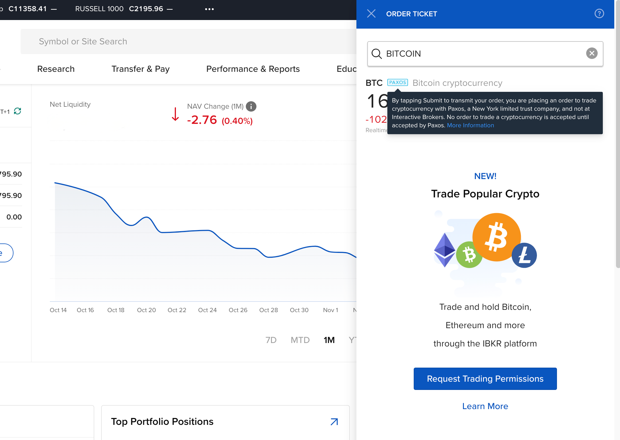 Trade Crypto for Less Coin | Interactive Brokers LLC