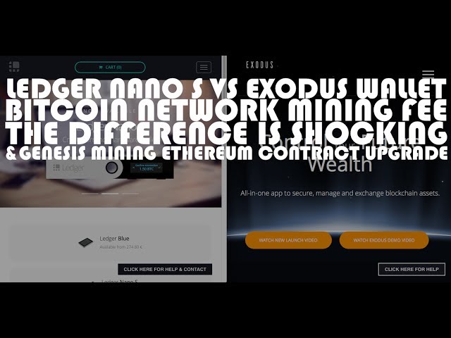 Exodus vs Ledger Nano S Wallet - Which Wallet Is Better in ?