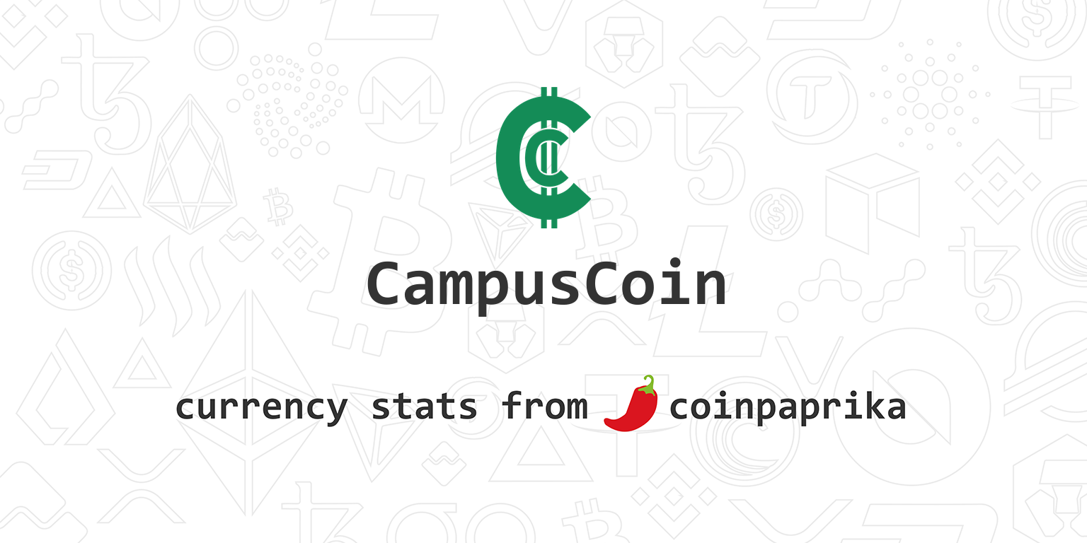 CampusCoin Airdrop » Claim free CMPCO tokens (~ $1 + ref)