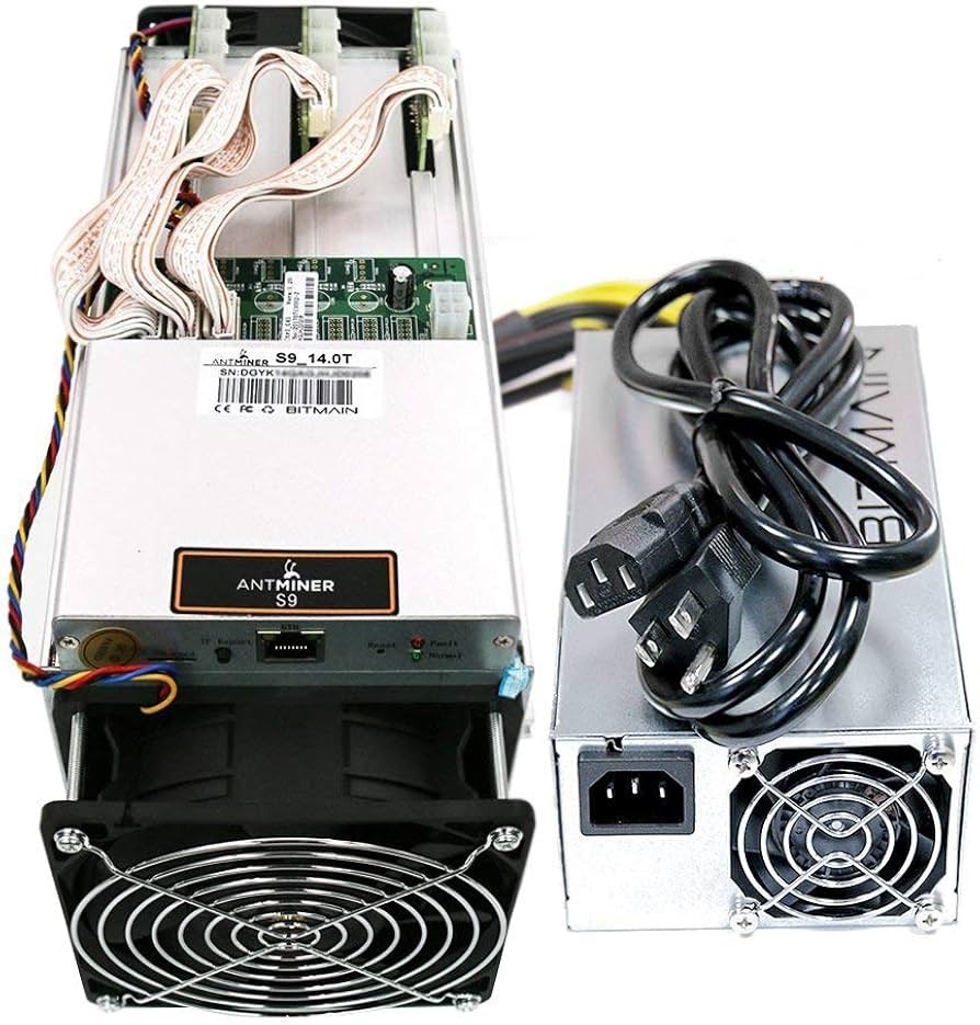 Antminer S9 13TH/s Bitcoin Miner