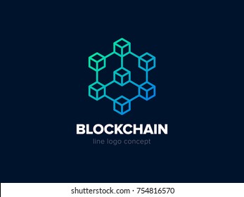 Blockchain logo Vectors & Illustrations for Free Download | Freepik