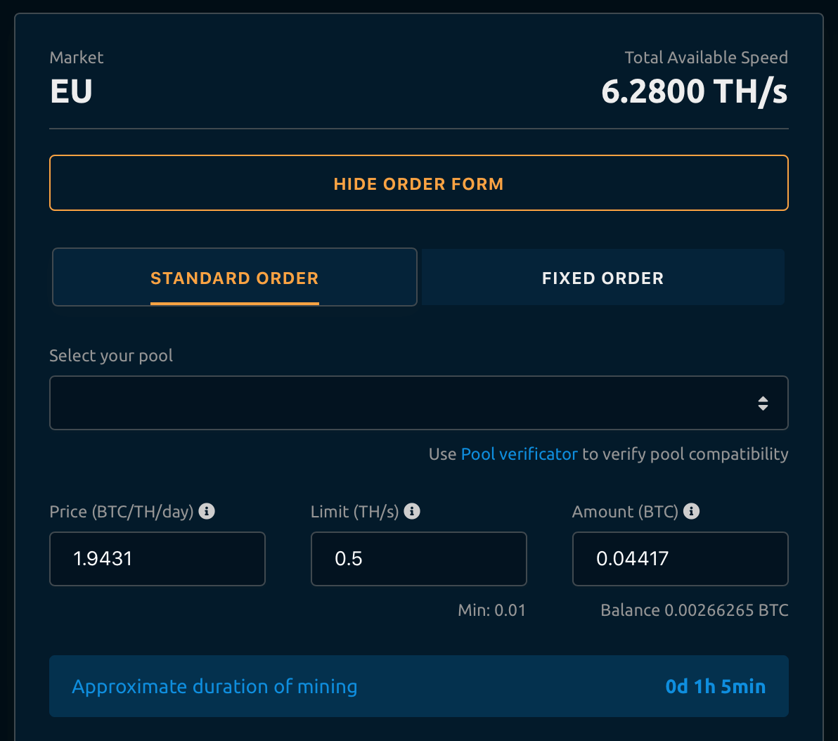 Profitability Calculator | NiceHash