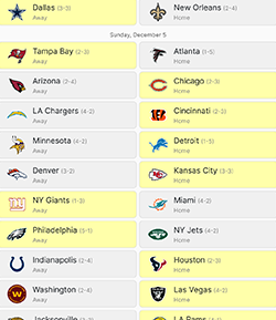 NFL Weekly Pick 'Em Pool - Football Pick 'Em | RunYourPool