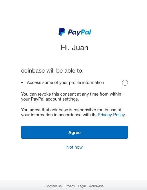 Coinbase lets customers in the US buy crypto via PayPal account