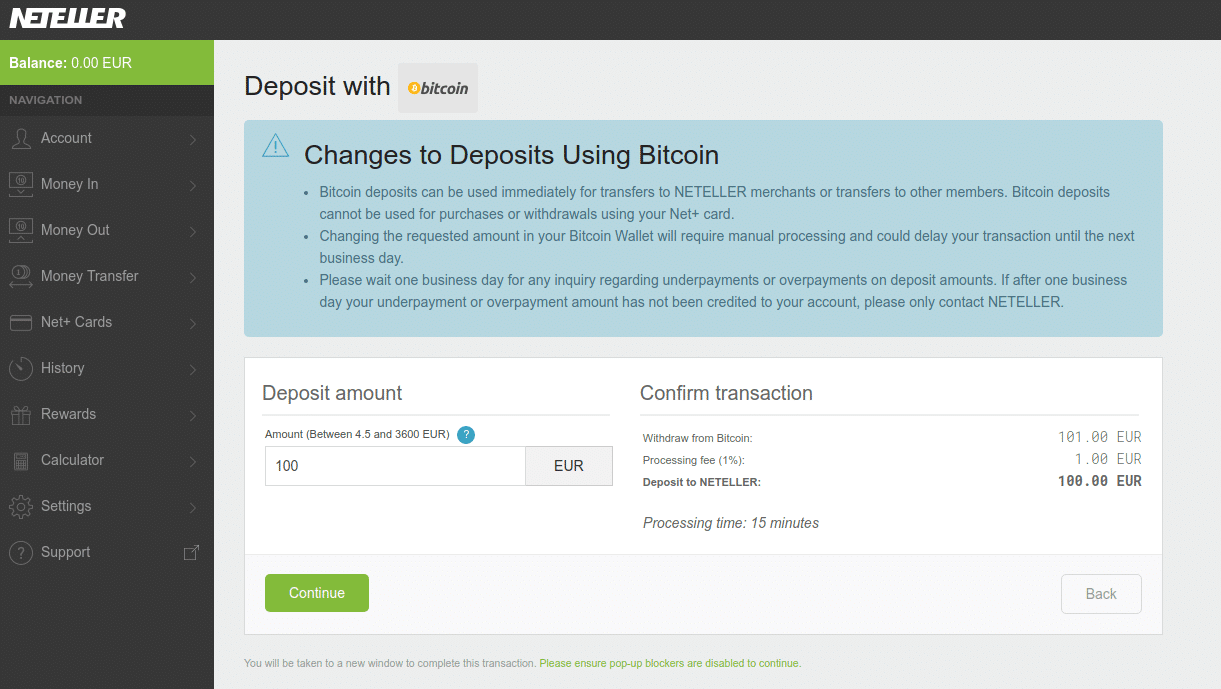 Neteller now Accepts Bitcoin Deposits | coinlog.fun