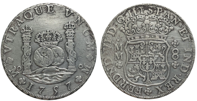 Spanish Coins Tagged 