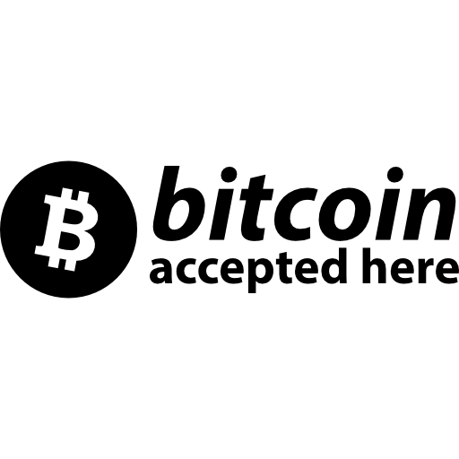 Bitcoin Accepted Here Button Transparent - We Now Accept Bitcoin | Full Size PNG Download | SeekPNG