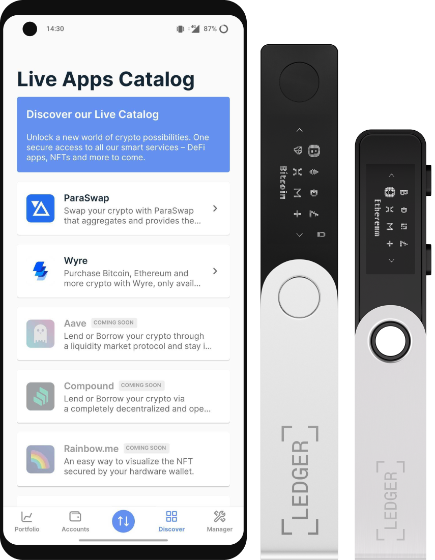 Ledger Live : Most Secure Crypto Wallet App | Ledger