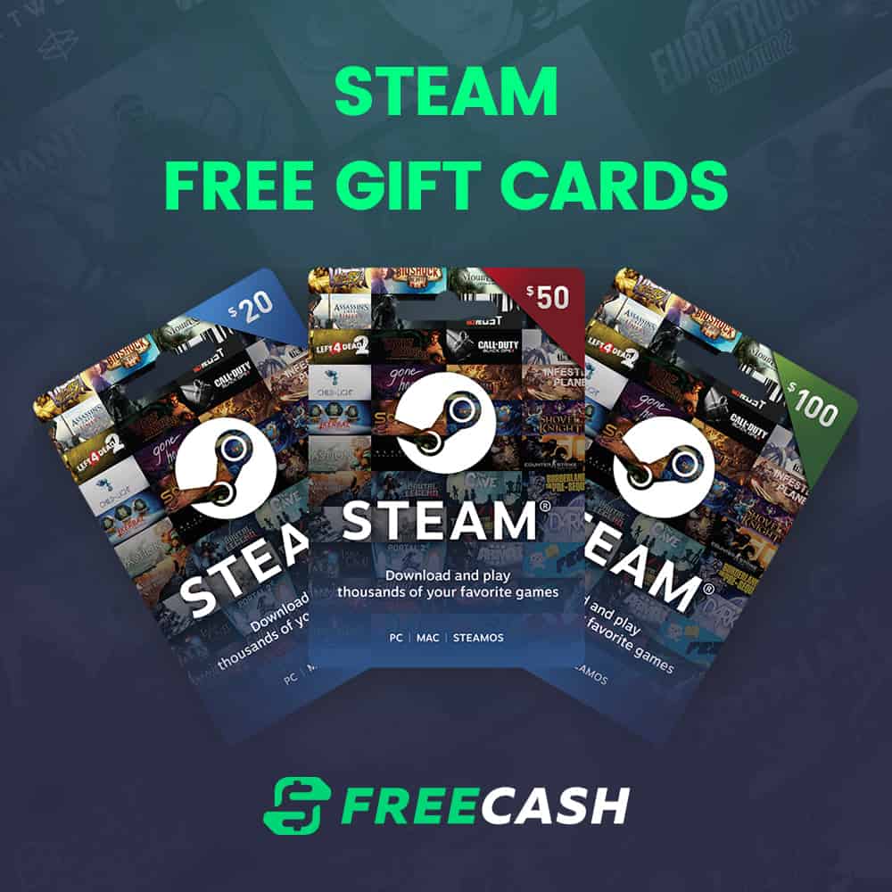 30+ Free Steam Gift Cards - Followchain