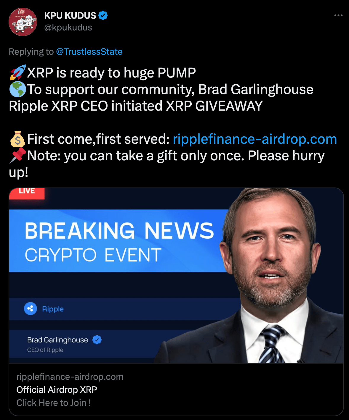 Gemini Is Giving Away 4, Ripple XRP Every Day at 3 pm EST - coinlog.fun