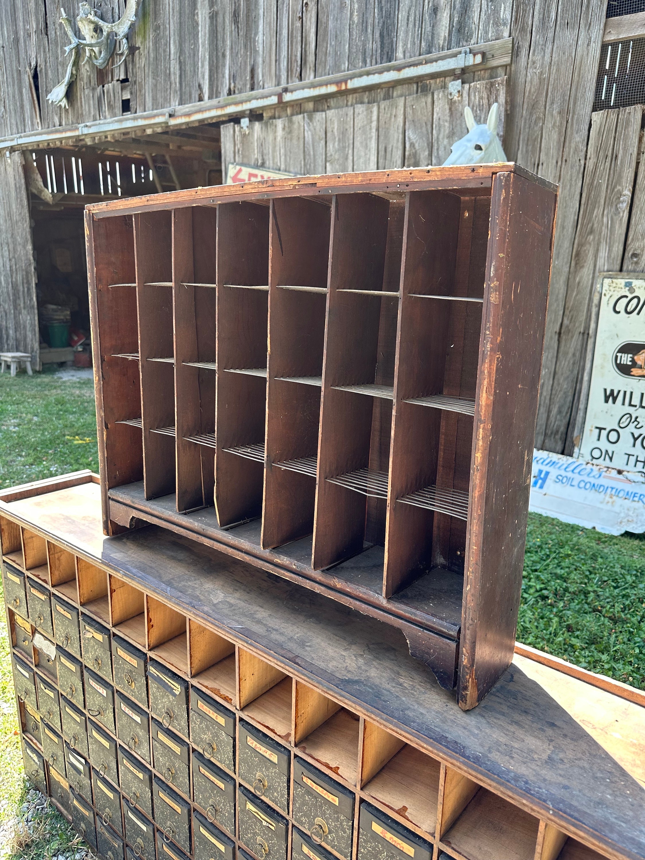 Vintage USPS Mail Sorter – District Loom