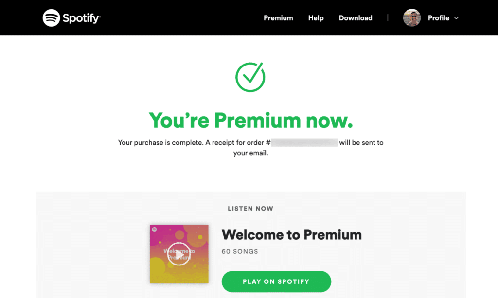 Premium plans - Spotify