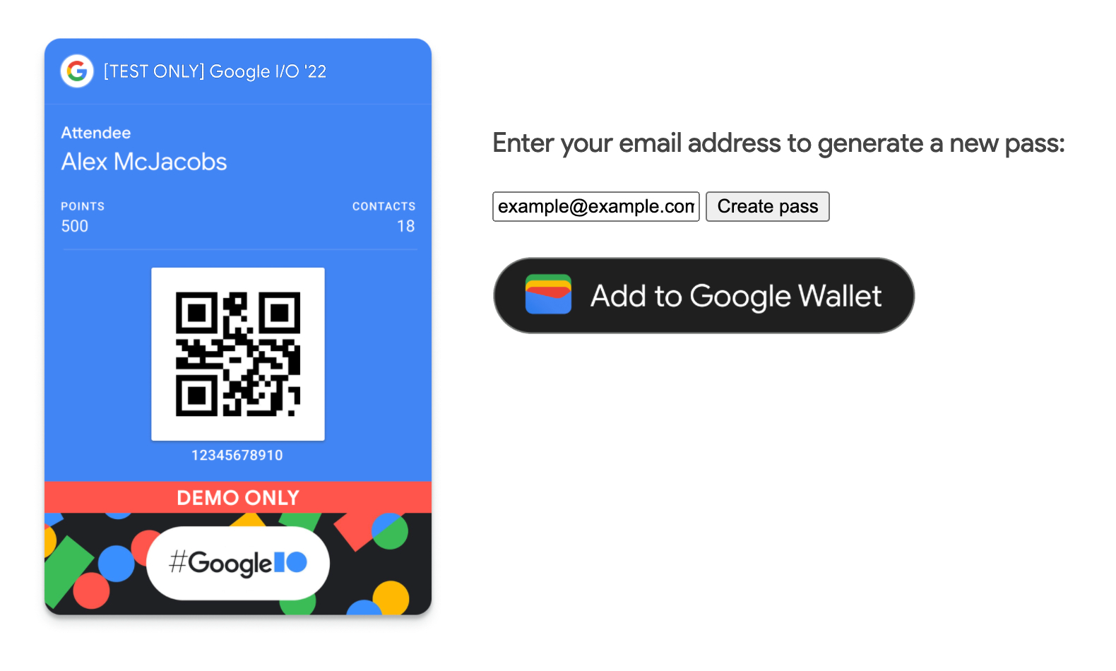 Google Wallet · GitHub