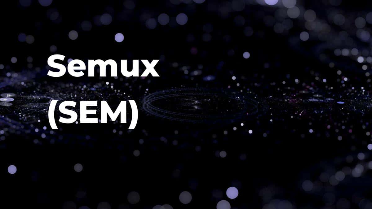 Semux Price | SEM Price Today, Live Chart, USD converter, Market Capitalization | coinlog.fun