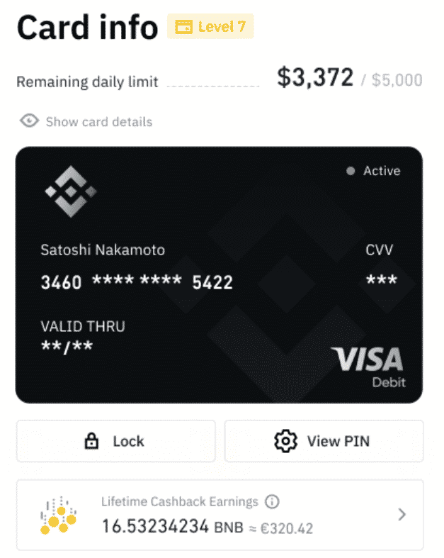 Binance Visa Card and How to Get it