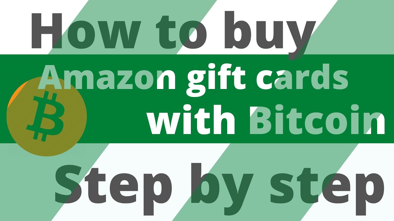 How To Buy Bitcoins With Amazon Gift Card in 