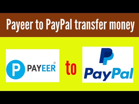 Exchange Payeer to PayPal