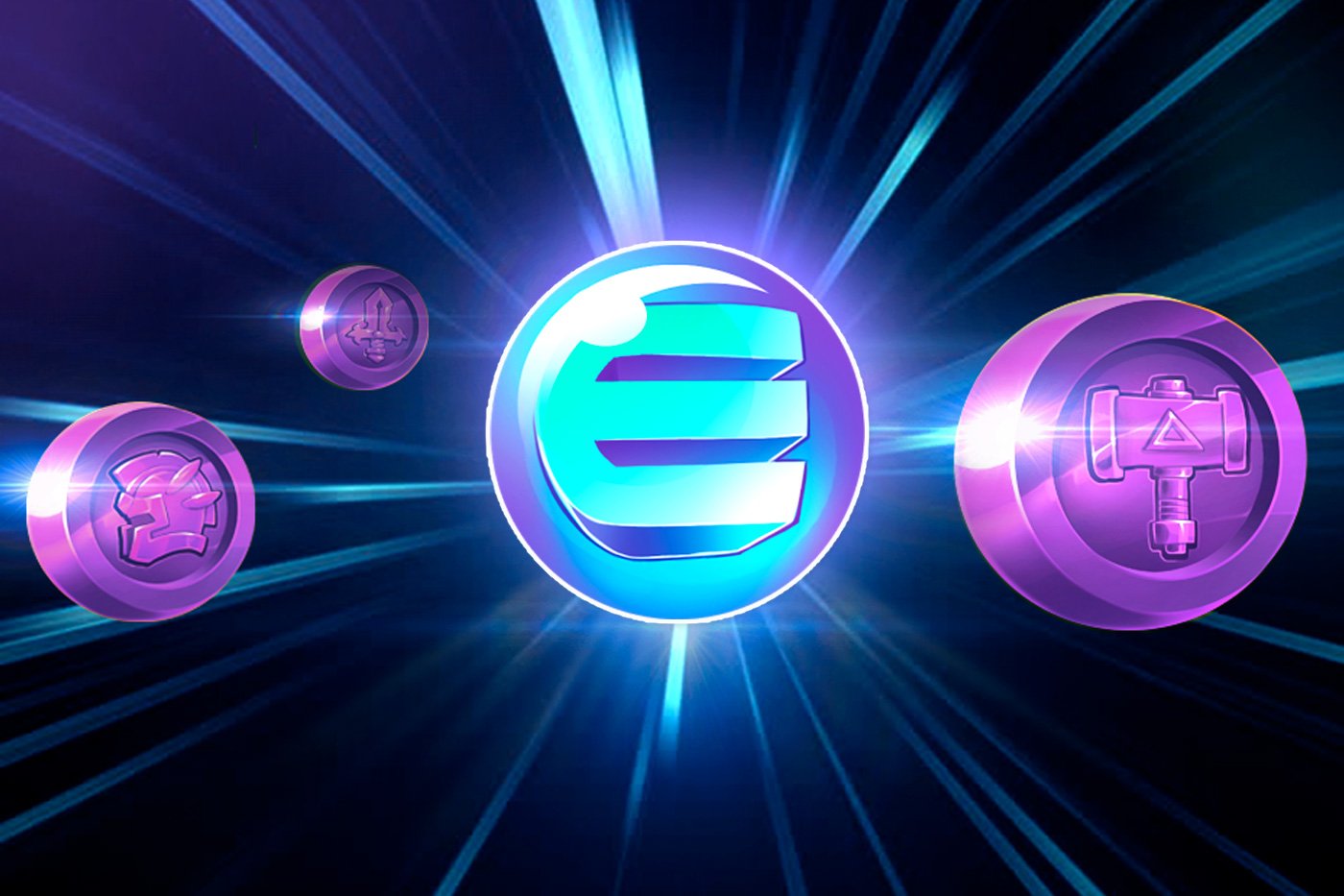 Enjin Coin - dollar | daily price chart