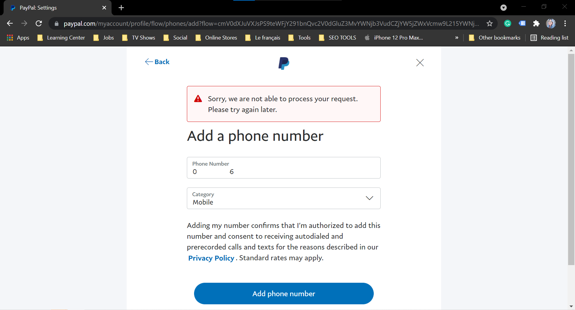 Why do I have to complete a security check? | PayPal US