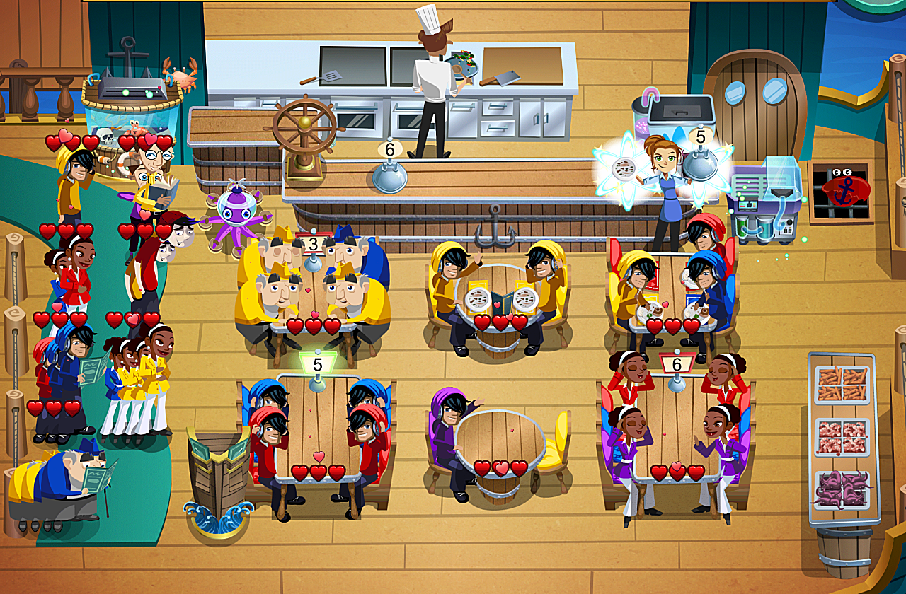 Diner Dash APK + Mod [Unlimited money] for Android.