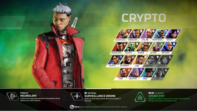 Apex Legends Crypto abilities and tips [Season 10] | Rock Paper Shotgun