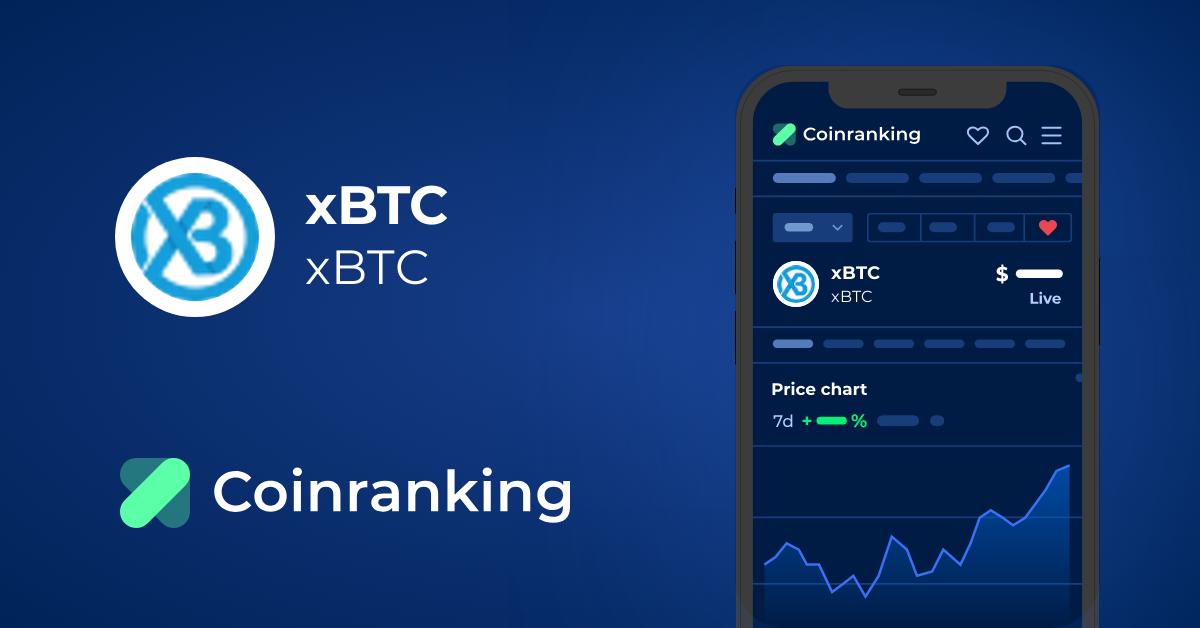 XBTC Cryptocurrency Live Markets, Live Volume And List coin | CoinCarp