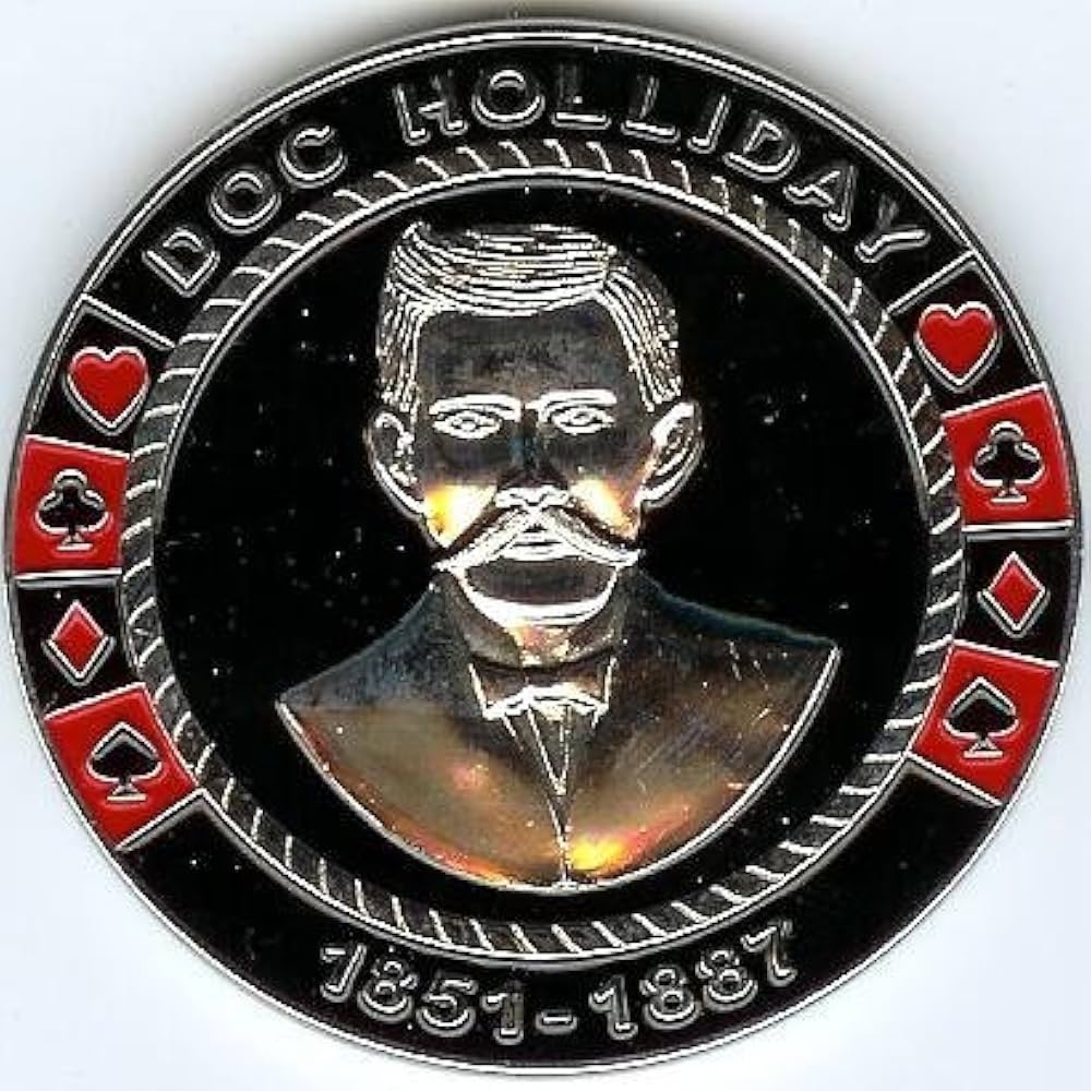 DOC HOLLIDAY Wild West Series JFK Half Dollar Coin Paraguay | Ubuy