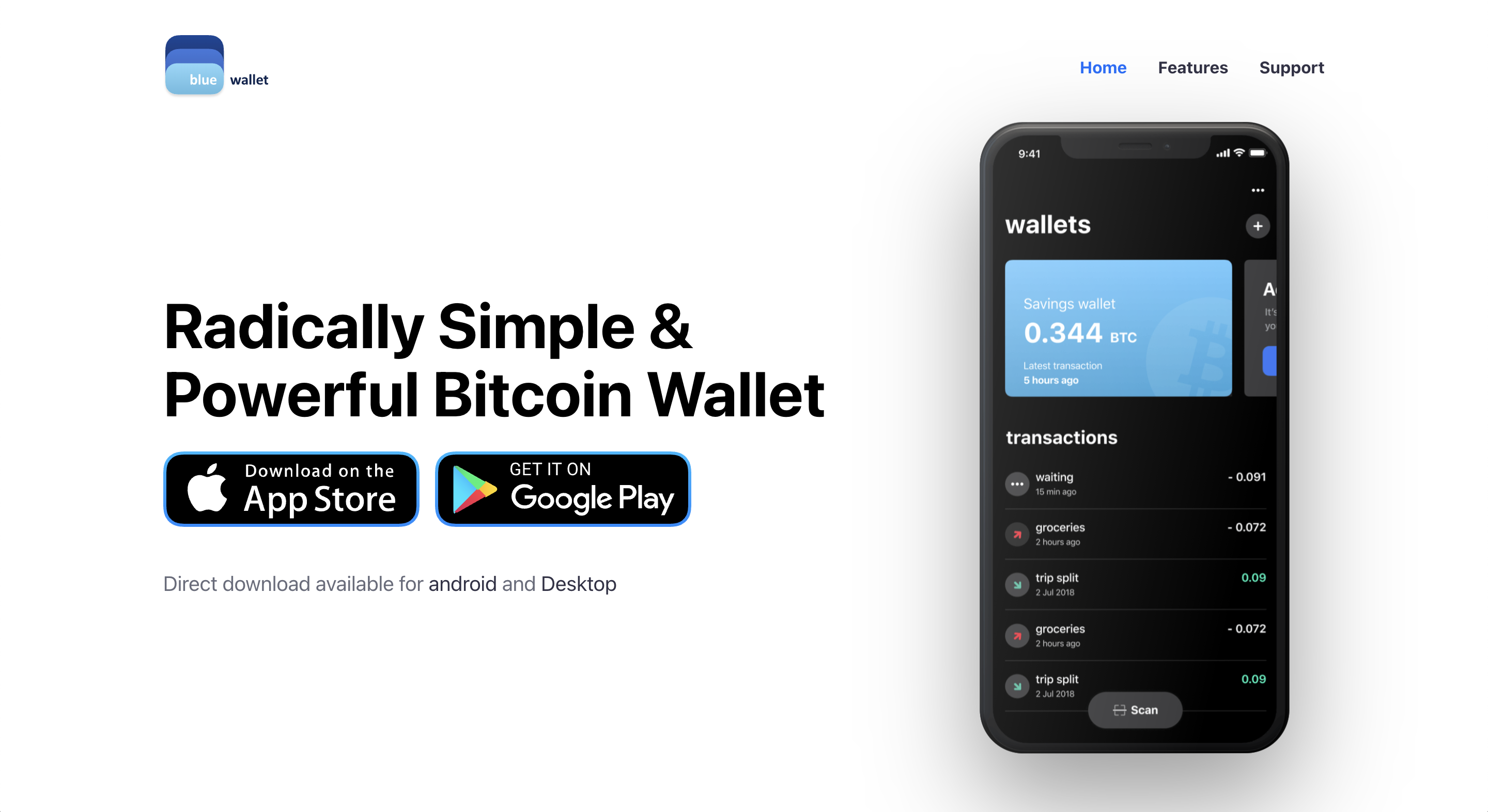 Create a Bitcoin wallet | BlueWallet - Bitcoin Wallet for iOS and Android