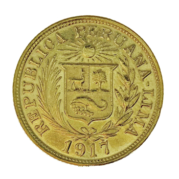 Peru 1 Libra Gold Coin - Hero Bullion