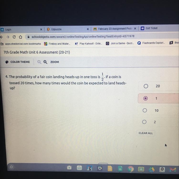 What is the probability of the coin landing heads up twice and tails up one? - Answers