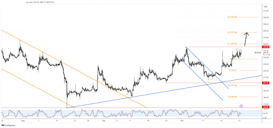 Bitcoin Cash / TetherUS Trade Ideas — BINANCE:BCHUSDT — TradingView