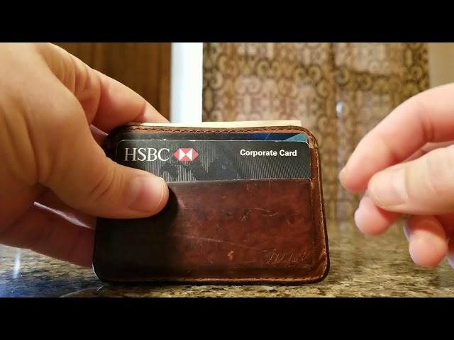 Saddleback Leather Front Pocket ID Wallet Review – $33 | Saddleback leather, Id wallet, Leather