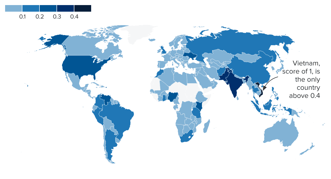 Cryptocurrency Legality Map | Newhedge