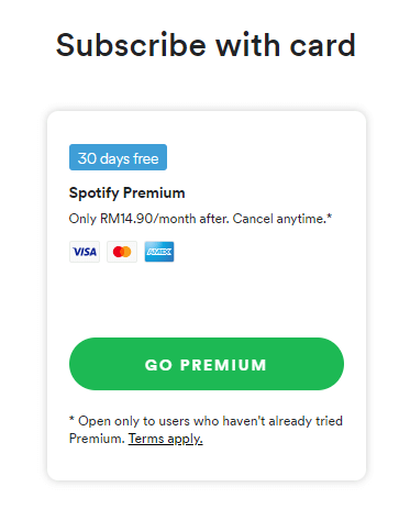 Can't purchase Spotify Premium with Credit/Debit c - The Spotify Community