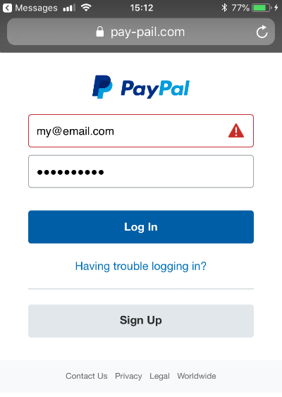 Solved: Not receiving sms Code From Paypal | Webvator