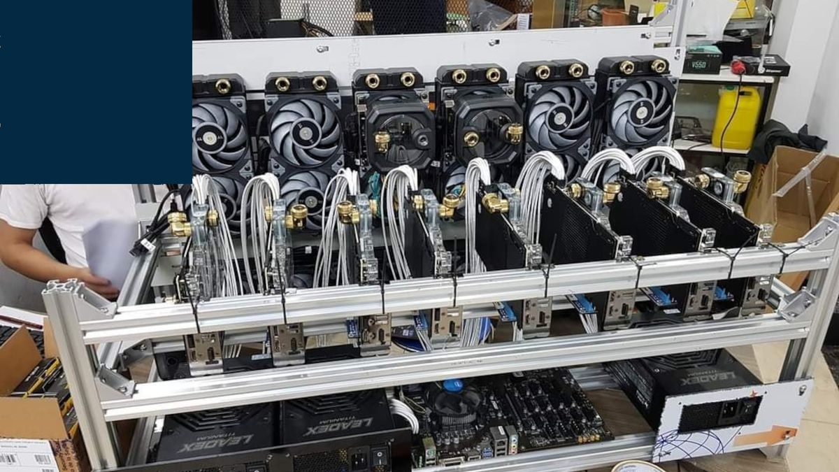 Water Cooling a 6 GPU mining rig | coinlog.fun