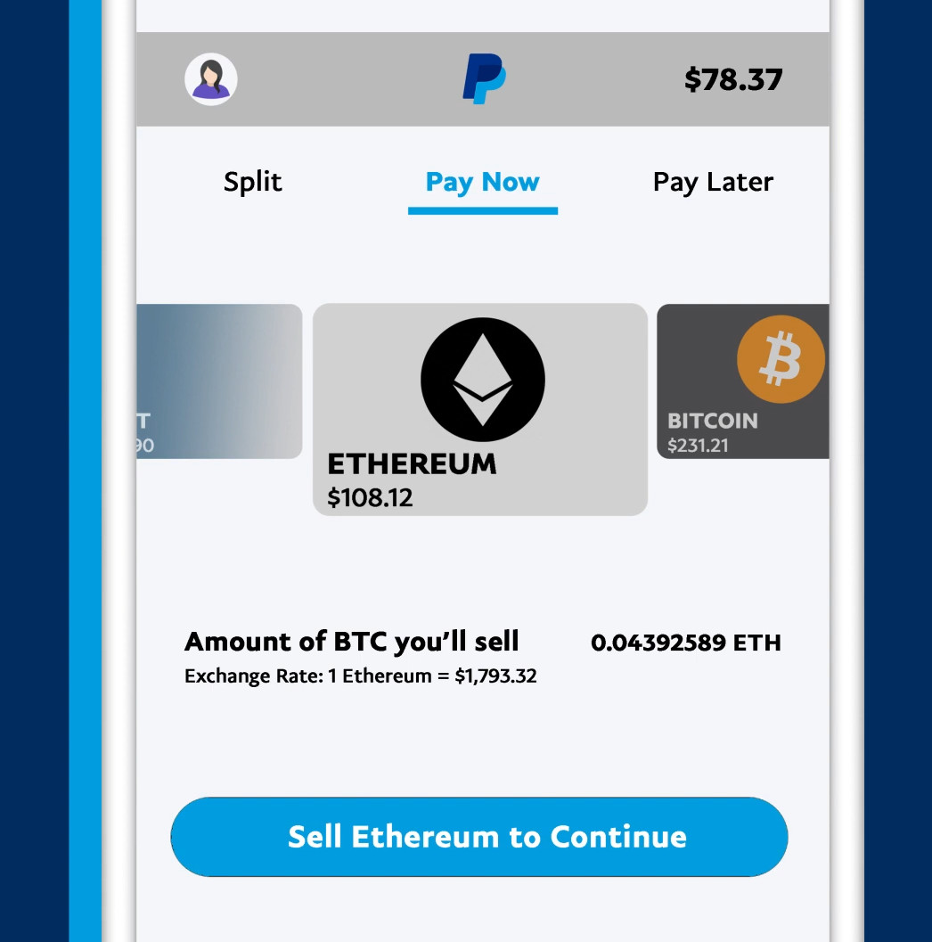 Bitcoin transferences - PayPal Community