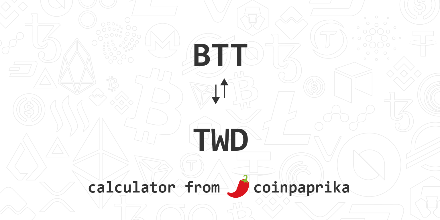 Bitsgap's BTT/USD Converter: Turn BitTorrent (New) into US Dollar | Bitsgap